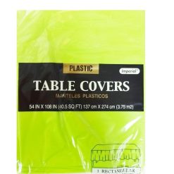 Table Cover 54 X 108in Lime Grn H-D Rect-wholesale