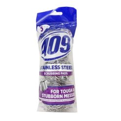 409 Scrubbing Pads 3pk Stainless Steel-wholesale