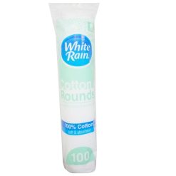 White Rain Cotton Pads 100ct Round-wholesale