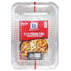 McCormick Pan 2 ¼ Pound W-Plstc Lid-wholesale