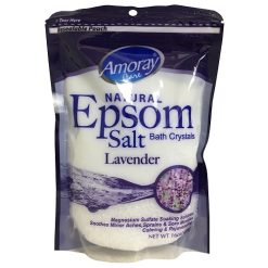 Amoray Epsom Salt 16oz Lavender Pouch-wholesale