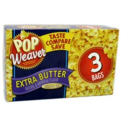 P.W Microwave Popcorn 3pk X-Tra Bttr-wholesale