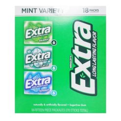 Extra Gum 15pc Mint Variety-wholesale