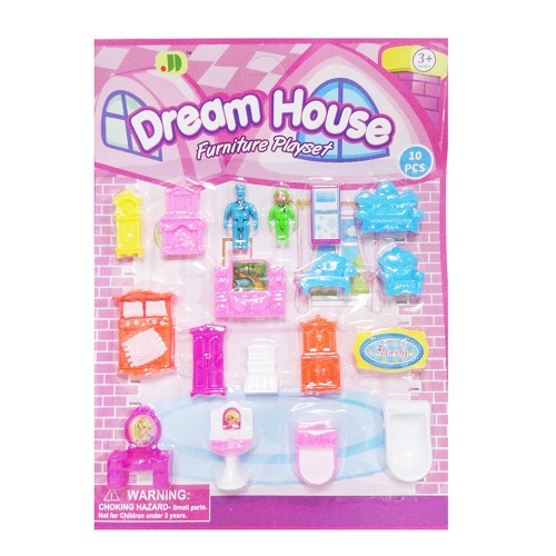 Toy Furniture Play Set 10pc Asst-wholesale Toy Furniture Play Set 10pc Asst-wholesale