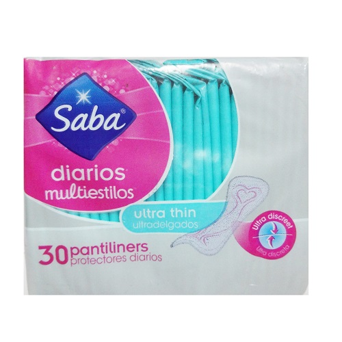 Saba Pantiliners 30ct Ultra Thin-wholesale Saba Pantiliners 30ct Ultra Thin-wholesale