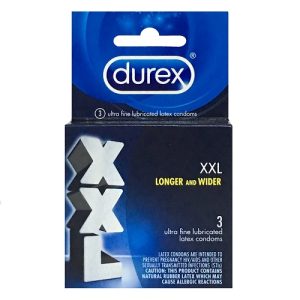 Durex Condom 3ct XX-Lg