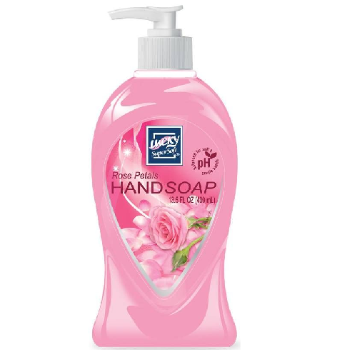 Lucky Hand Soap 13.5oz Rose Petals-wholesale Lucky Hand Soap 13.5oz Rose Petals-wholesale