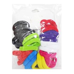 Hair Elastic Bands 30pc Asst Clrs-wholesale