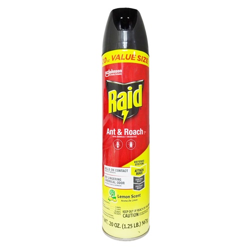 Raid Ant & Roach 20oz Lemon Scent-wholesale