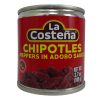 La Costeña Chipotle Peppers 3.7oz w Sauc-wholesale La Costeña Chipotle Peppers 3.7oz w Sauc-wholesale