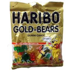 Haribo Gummies 4oz Gold-Bears Asst-wholesale