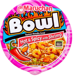 Maruchan Bowl Spicy W-Shrimp 3.32oz-wholesale
