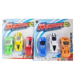 Toy Cars Pull Back 3pk Asst Clrs-wholesale