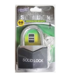 Solid Lock 60mm 3 Keys-wholesale