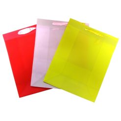 Gift Bags Md Asst Solid Clrs PLASTIC-wholesale
