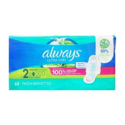 Always Ultra Thin Pads #2 32ct Long Supe-wholesale