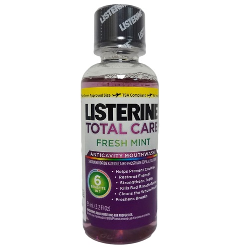 Listerine 3.2oz Fresh Mint Mouthwash-wholesale