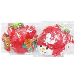 X-Mas Scrunchie 2pk Asst-wholesale