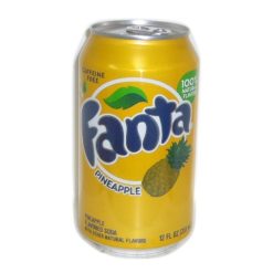 Fanta Soda 12oz Pineapple Can-wholesale