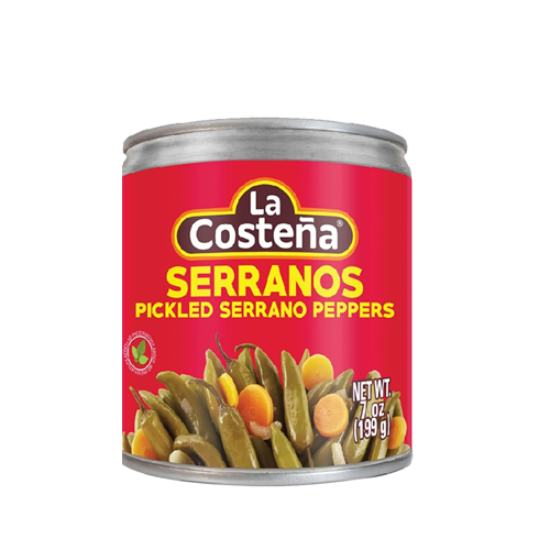 La Costeña Serranos Peppers 7oz-wholesale La Costeña Serranos Peppers 7oz-wholesale