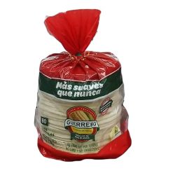 Guerrero Corn Tortillas 80ct White 6in-wholesale