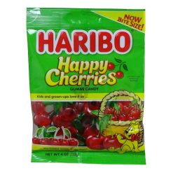Haribo Gummies 4oz Happy Cherries-wholesale