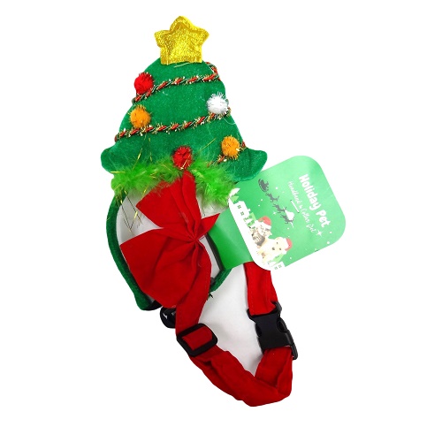 X-Mas Pet Tree Headband & Collar-wholesale X-Mas Pet Tree Headband & Collar-wholesale