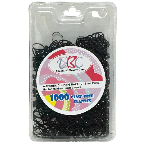 Hair Rubber Bands Latex 1000ct Blck-wholesale Hair Rubber Bands Latex 1000ct Blck-wholesale
