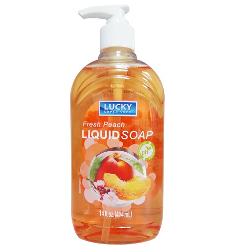 Lucky Hand Soap 14oz Peach C-S-wholesale - SmartLoadUsa.com - Online ...