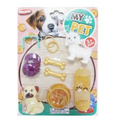 Toy Pet Play Set On Card Asst-wholesale