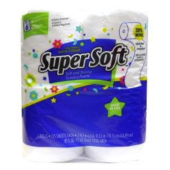 Super Soft Bath Tissue 225ct 2-Ply 4k-wholesale