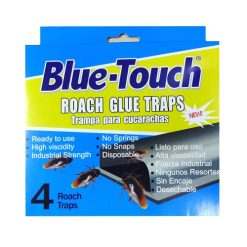 ***Blue-Touch Roach Glue Traps 4pk-wholesale