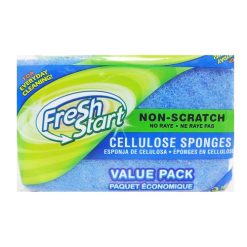 Fresh Start Sponges 3pk Blue-wholesale