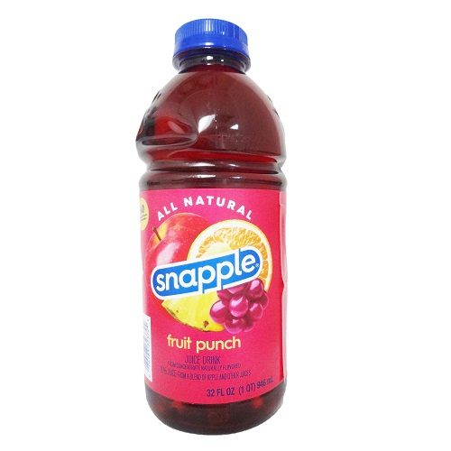 Snapple 32oz Fruit Punch-wholesale Snapple 32oz Fruit Punch-wholesale