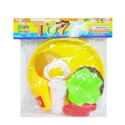 Toy Food Tray Play Set Asst-wholesale