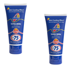 L.A Bodies Sunscreen Lotion 3oz SRF 75-wholesale