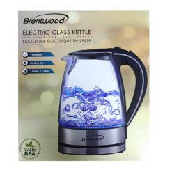 Brentwood  Electric Glass Kettle 1.7Lts-wholesale