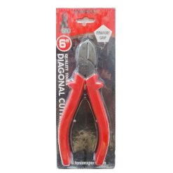Pliers Diagonal Cutter 6in Red Handle-wholesale
