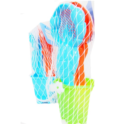 Toy Beach Bucket Small 5pc-wholesale Toy Beach Bucket Small 5pc-wholesale