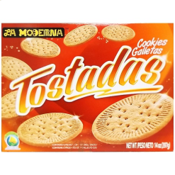 La Moderna Tostadas Vnl Cookie 6pk-wholesale