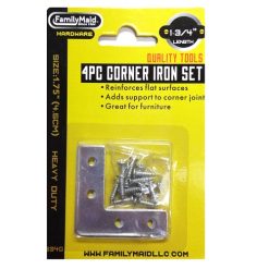 Corner Iron Flat Set 4pc-wholesale