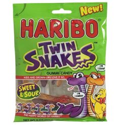 Haribo Gummies 4oz Twin Snakes-wholesale