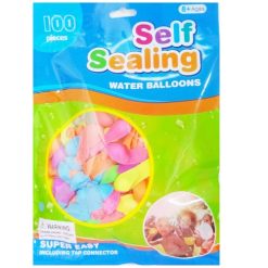 Toy Water Balloons Self Sealing 100ct-wholesale