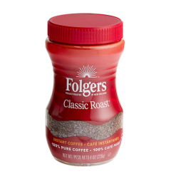 Folgers Instant Coffee 8oz Classic Roast-wholesale