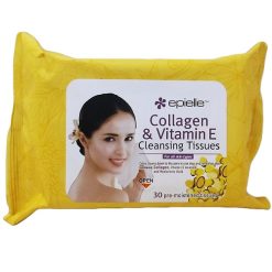 Epielle Cleansing Tissues 30ct Collagen-wholesale