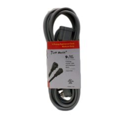 T.B 3-Prong Appliance Cord Md Duty 9ft-wholesale