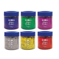 Glitter Shaker 2oz Primary Clr Ass-wholesale