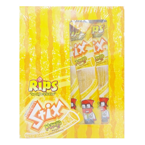Rips Stix Mango Licorice 1.76oz-wholesale Rips Stix Mango Licorice 1.76oz-wholesale