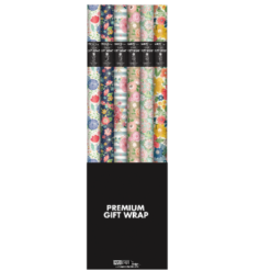 Gift Wrap 15sq Ft Floral Design-wholesale