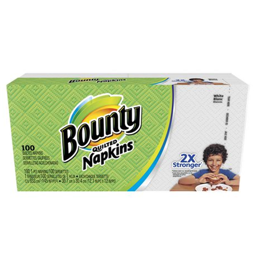 Bounty Quilted Napkins 100ct 2 X Stronge-wholesale